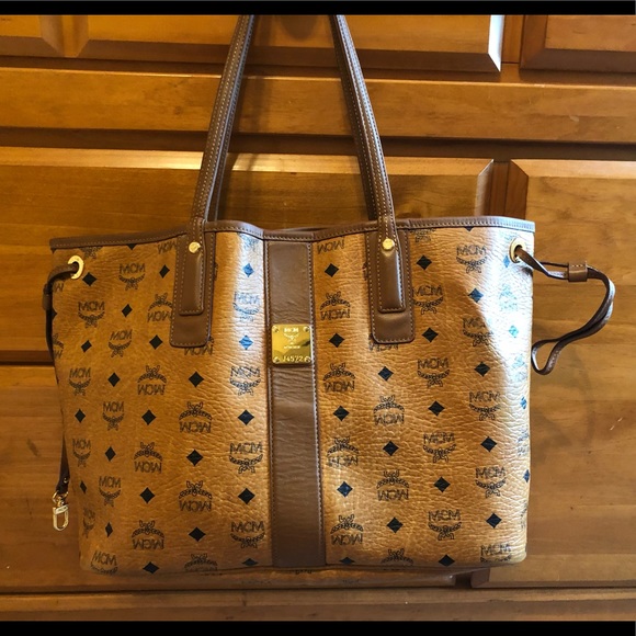 MCM Handbags - Mcm medium tote with pouch
